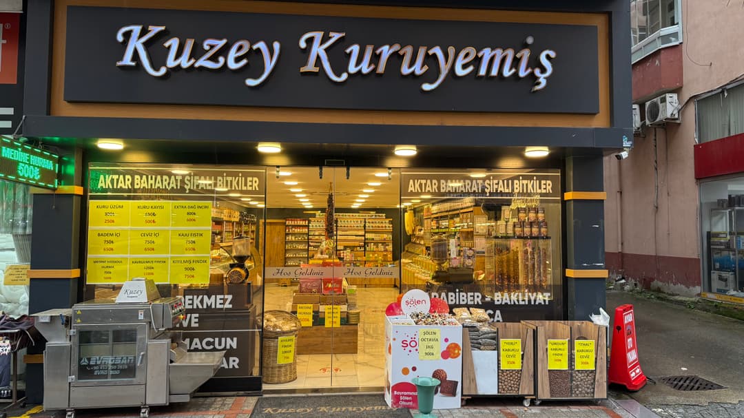 Kuzey Kuruyemis - Kuruyemis tezgahi